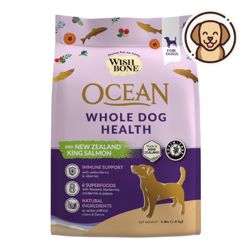 Wishbone Ocean New Zealand King Salmon Dry Dog Food – WB Global