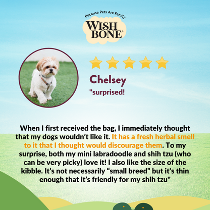 Buy Wishbone Graze New Zealand Beef & Lamb Dry Dog Food - 4 lb bag, gluten-free and grain-free formula with premium beef, lamb, and antioxidants.